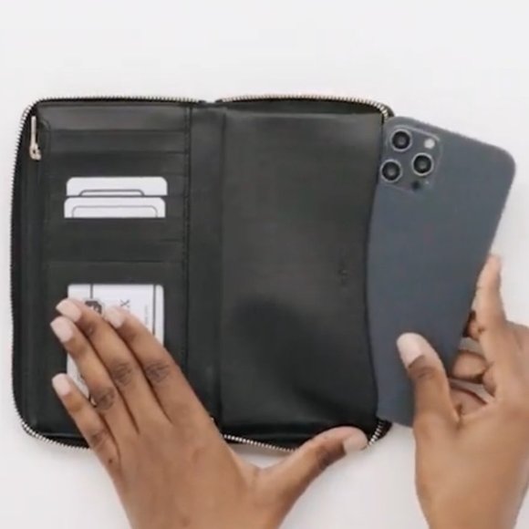 NWT COACH Dempsey Large Phone Wallet - Picture 3 of 4